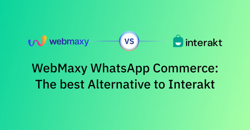 WebMaxy WhatsApp Commerce_ The best Alternative to